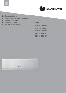 Manuale Saunier Duval SDH 19-025 NWI Condizionatore d’aria