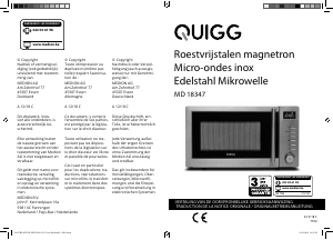 Handleiding Quigg MD 18347 Magnetron