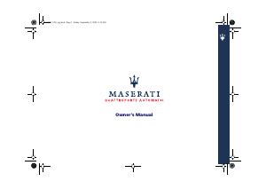 Manual Maserati Quatrroporte (2009)