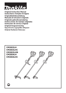 Handleiding Makita EM2653LH Grastrimmer