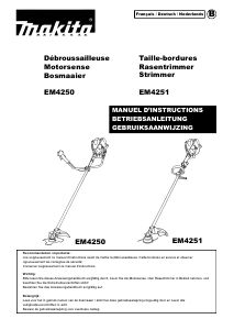 Mode d’emploi Makita EM4251 Coupe-herbe