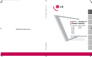 Manual LG 26LC2R-ZJ LCD Television