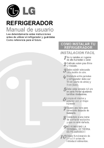 Manual de uso LG GM-353QC Frigorífico combinado