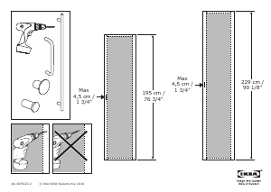 Руководство IKEA FORSAND Дверь для кладовки