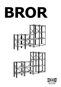 Käyttöohje IKEA BROR Kaappi