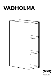 Manuale IKEA VADHOLMA (20x37x60) Ripostiglio