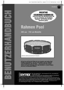 Bedienungsanleitung Intex Metal Frame Schwimmbad
