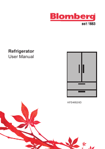 Manual Blomberg KFD 4952 XD Fridge-Freezer