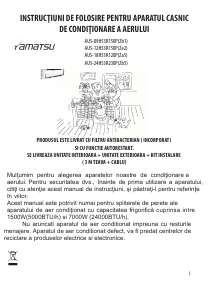 Manual Yamatsu AUS-09H53R150P(Zb1) Aer condiționat