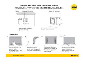 Manual Yale YLV/200/DB1 Value Seif