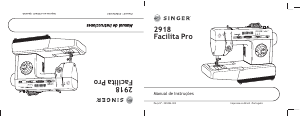 Manual de uso Singer 2918 Facilita Pro Máquina de coser