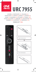 Bruksanvisning One For All URC 7955 Smart Control 5 Fjärrkontroll