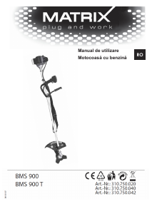 Manual Matrix BMS 900 Trimmer de gazon