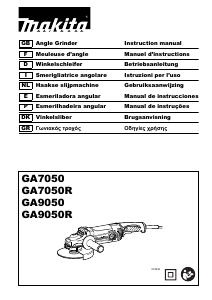 Manual Makita GA7050 Rebarbadora