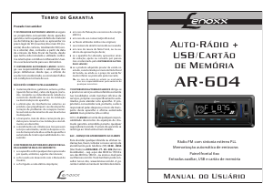 Manual Lenoxx AR-604 Auto-rádio