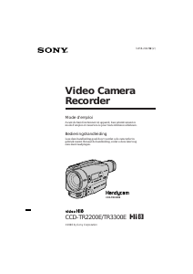 Handleiding Sony CCD-TR2200E Camcorder