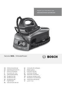 Manual Bosch TDS2255 Fier de călcat