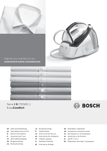 Manual de uso Bosch TDS6010 Plancha