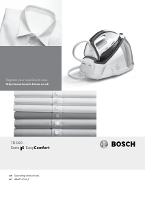 Manual Bosch TDS6010GB Iron