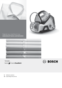 Manual Bosch TDS8080TR Iron