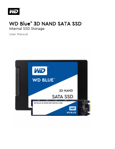 Handleiding Western Digital Blue 3D NAND SATA SSD
