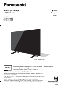 Instrukcja Panasonic TX-40FS400E Telewizor LED