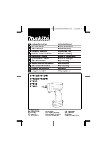 Mode d’emploi Makita 6791D Visseuse