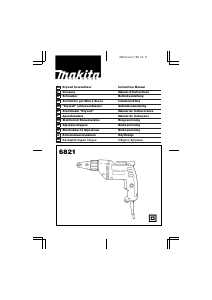 Käyttöohje Makita 6821 Ruuvitaltta