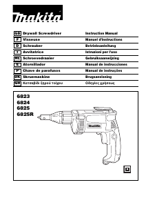 Manual Makita 6823 Aparafusadora