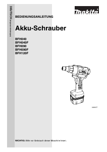 Bedienungsanleitung Makita BFH090F Schrauber