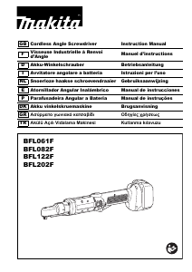 Manual de uso Makita BFL082F Atornillador