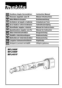 Manual de uso Makita BFL300F Atornillador