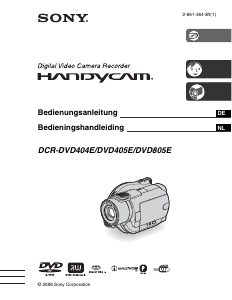 Handleiding Sony DCR-DVD405E Camcorder