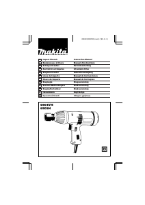 Manual Makita 6904VH Impact Wrench