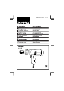 Mode d’emploi Makita 6905H Visseuse à choc