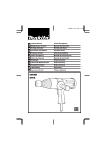 Manual Makita 6906 Impact Wrench