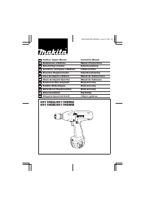 Manual Makita 6911HDB Impact Wrench