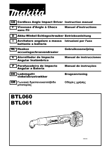Manual Makita BTL060 Chave de impacto