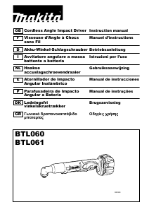 Mode d’emploi Makita BTL061 Visseuse à choc