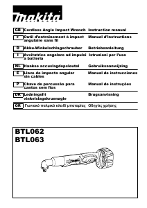 Mode d’emploi Makita BTL063 Visseuse à choc