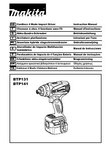 Bedienungsanleitung Makita BTP131 Schlagschrauber