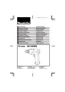 Εγχειρίδιο Makita 6015DWE Οδηγός τρυπανιών