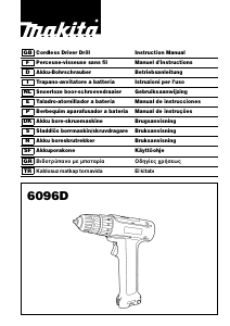 Manual Makita 6096D Berbequim