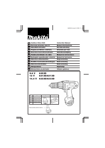 Manual de uso Makita 6203D Atornillador taladrador