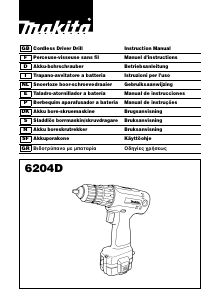 Manual Makita 6204D Berbequim