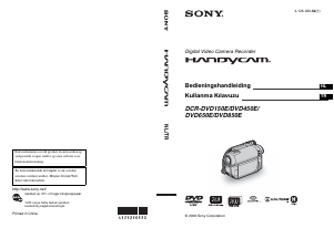 Kullanım kılavuzu Sony DCR-DVD650E Kaydedici kamera