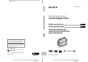 Handleiding Sony DCR-DVD710E Camcorder