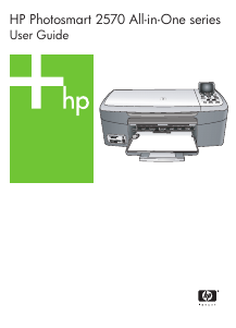 Handleiding HP Photosmart 2570 Multifunctional printer