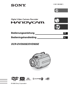 Bedienungsanleitung Sony DCR-DVD905E Camcorder