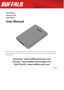 Handleiding Buffalo SSD-PMU3 SSD